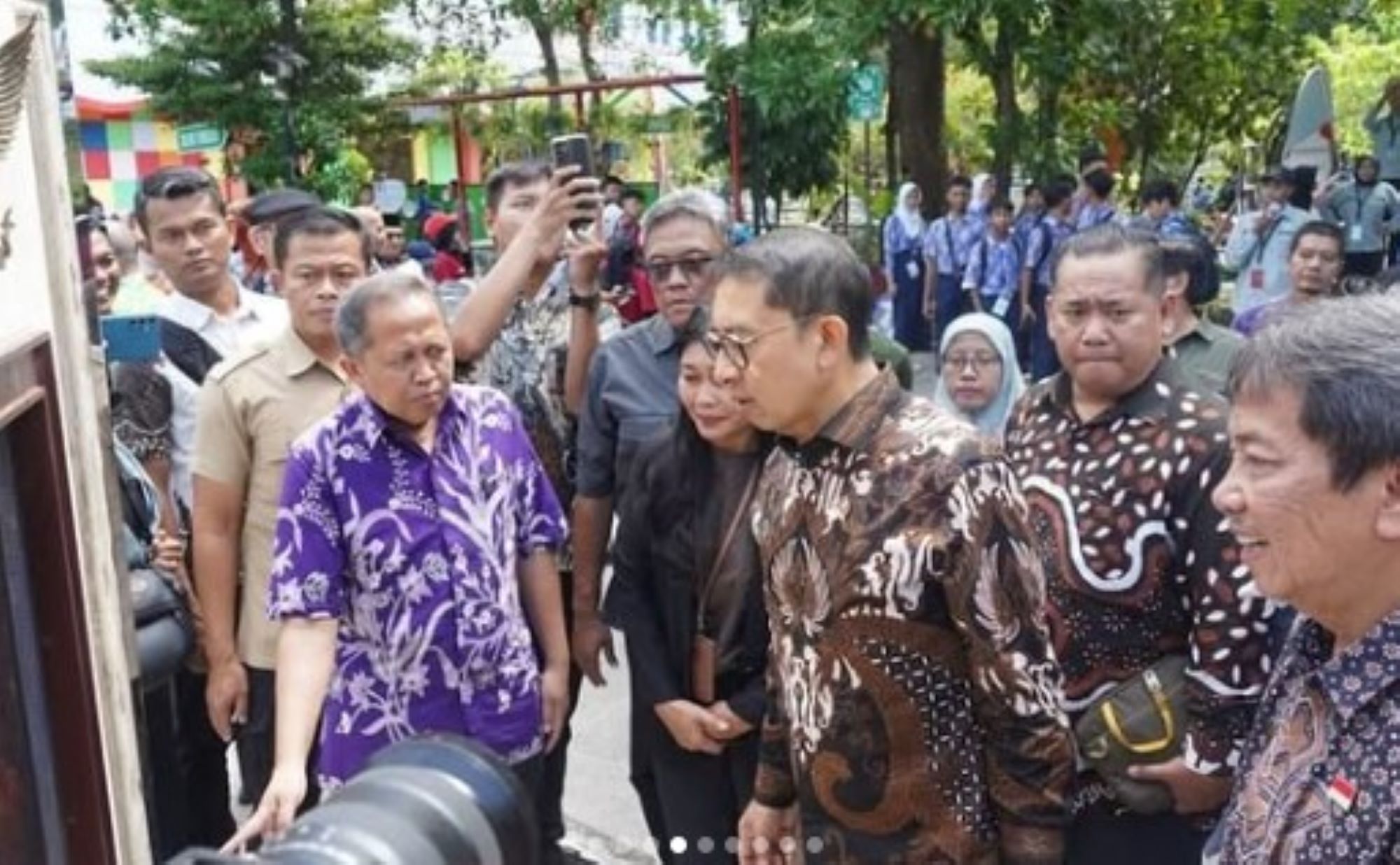 Keinginan Pemkot Yogyakarta memasang tapak tangan dan tapak kaki Presiden Prabowo di Taman Pintar didukungi Menbud Fadli Zon.