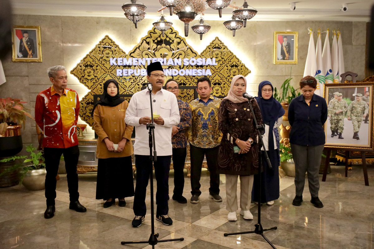 pencairan bantuan sosial triwulan pertama selesai sebelum ramadan