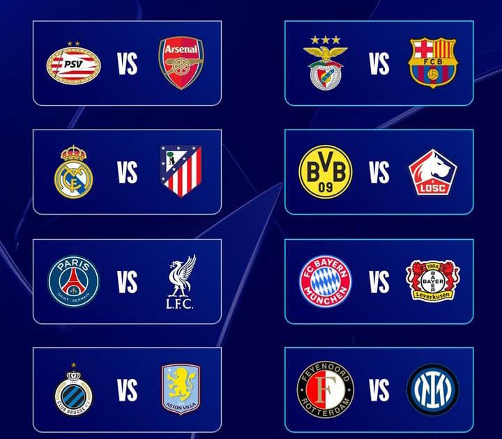 Dua Laga Derby akan Tersaji di Babak 16 Besar Liga Champions