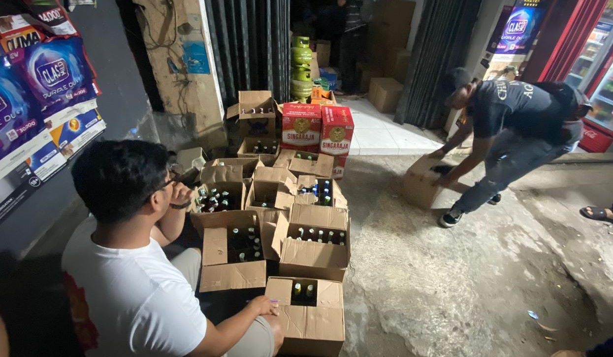 Polda Daerah Istimewa Yogyakarta Sita 787 Botol Miras