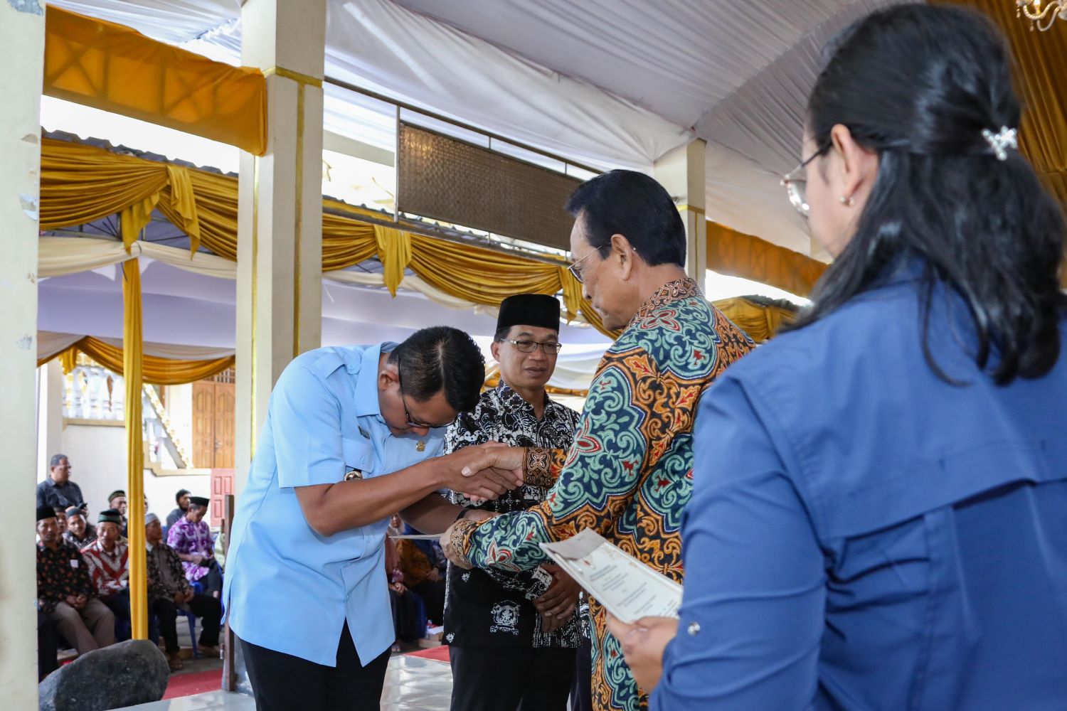 Warga Tunggularum Terima Serat Palilah Dari Kraton Yogyakarta