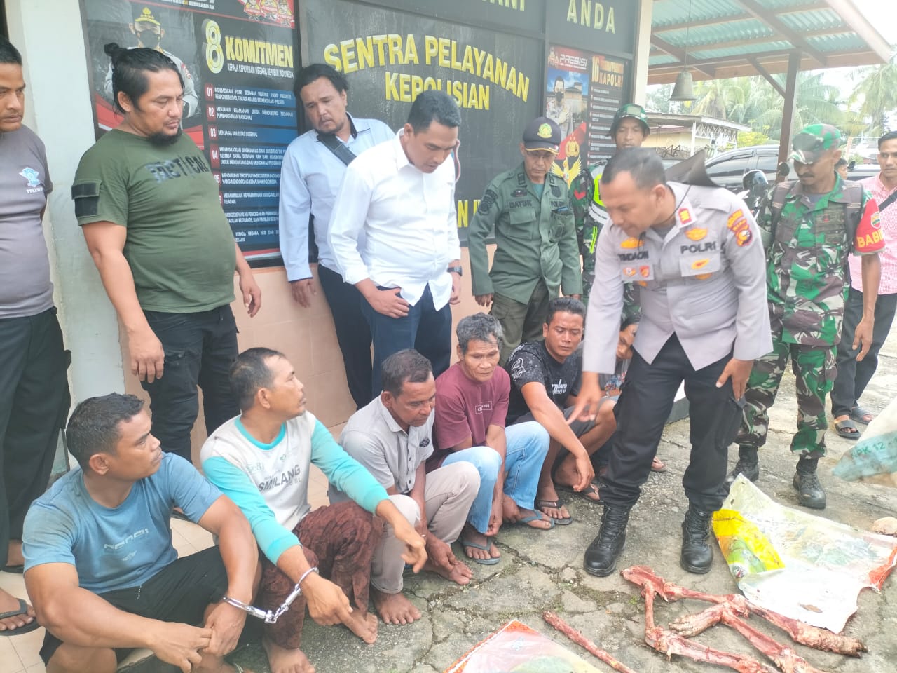 BBKSDA Riau mengecam keras perbuatan keji 6 pelaku pembantaian satwa dilindungi Harimau Sumatra di Desa Tibawan, Rokan Hulu, Provinsi Riau.