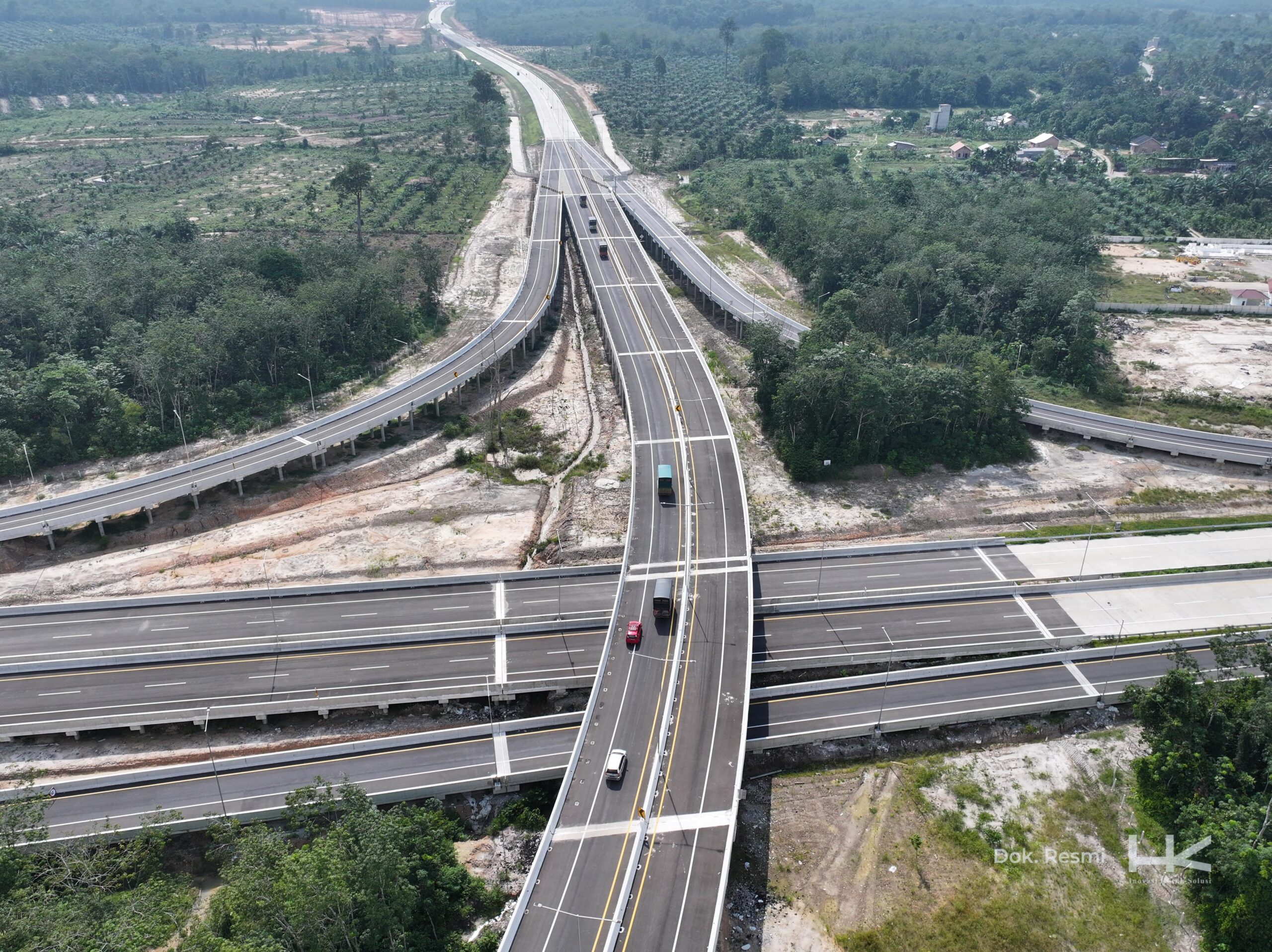 Trafik Tol Trans Sumatra Diprediksi Naik 68,81%  saat Arus Mudik