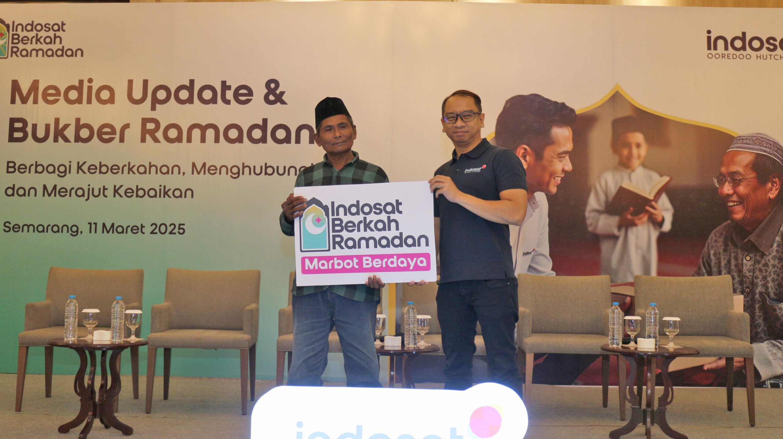 Marbot Berdaya Dukungan Indosat untuk 200 Keluarga Marbot