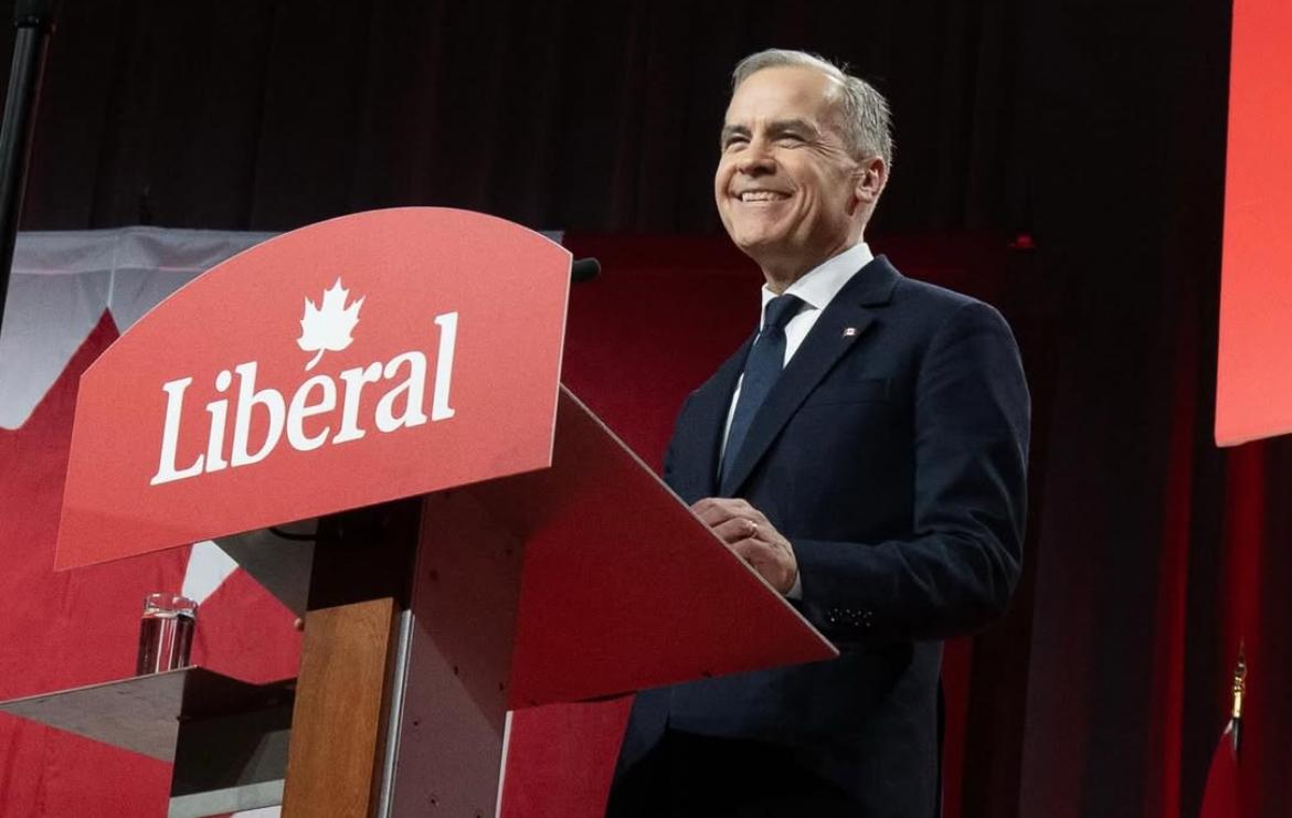 Mark Carney terpilih sebagai pemimpin Partai Liberal menggantikan Justin Trudeu