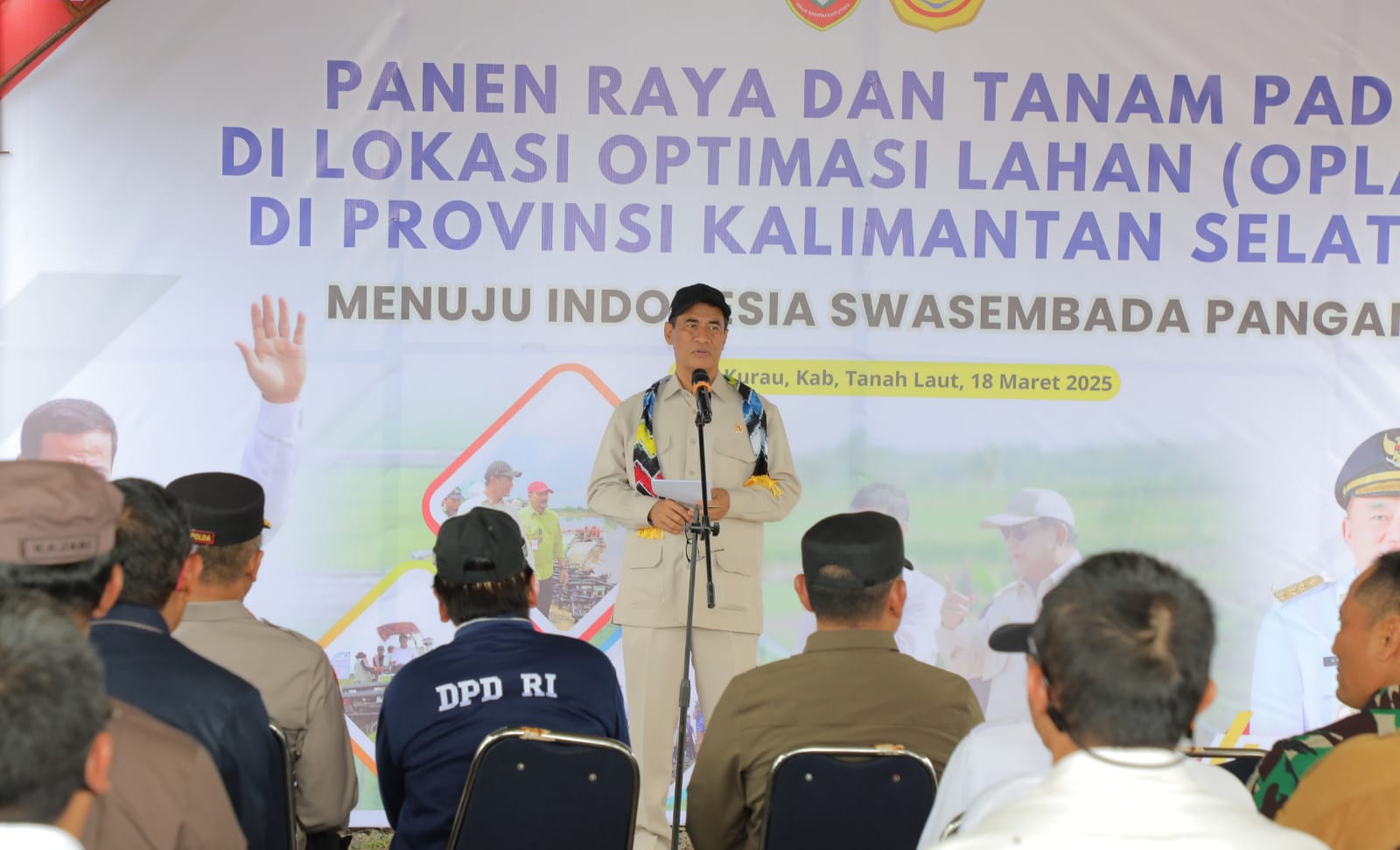 Dana Rp1 Triliun untuk Cetak Sawah 500 Ribu Hektare di Kalsel