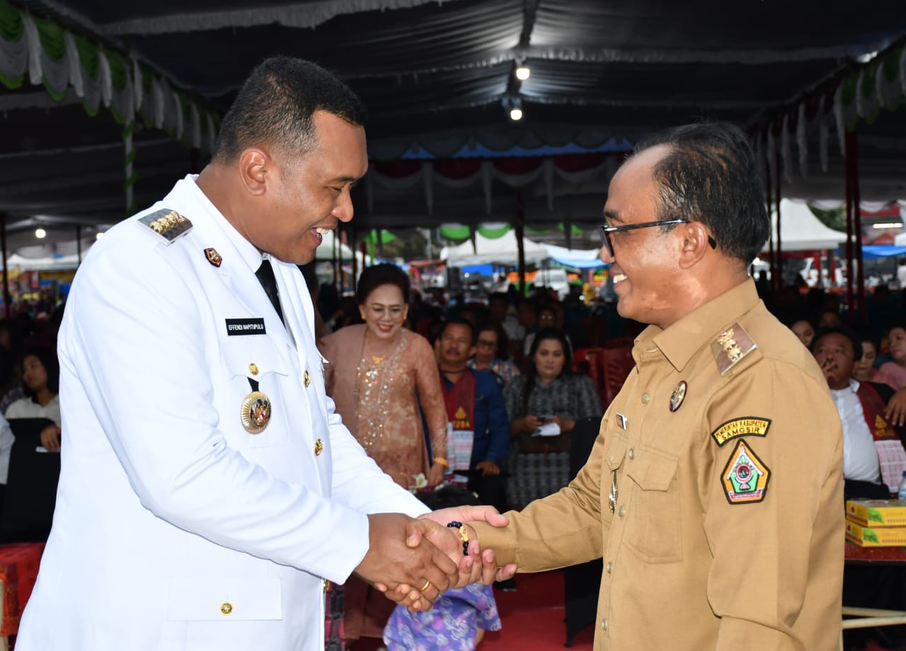 Hadiri HUT Toba, Wabub Samosir Ingin Tingkatkan Kerja Sama