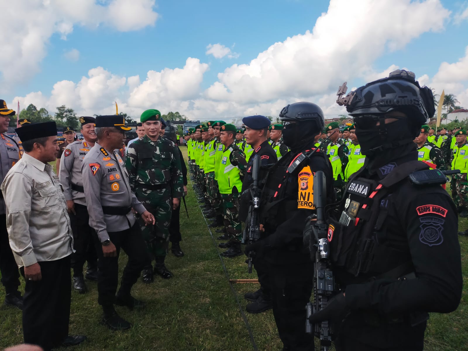 3.000 Anggota Gabungan Siap Amankan PSU Tasikmalaya