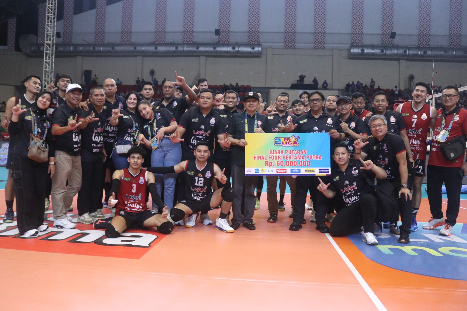 LavAni Juarai Putaran Pertama Final Four Proliga