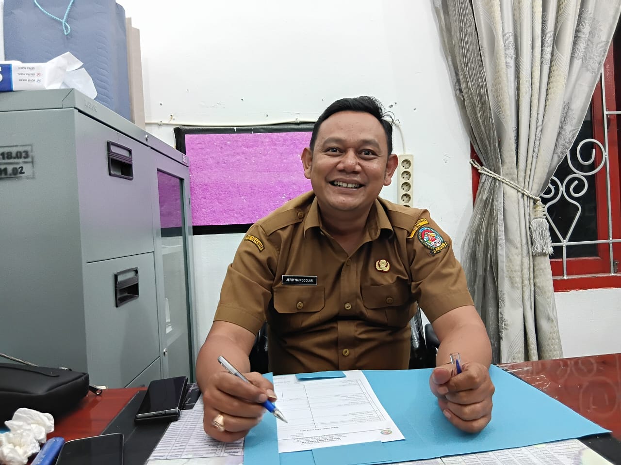 Landscape Perkantoran Bupati Toba Diganti dengan Tanaman Produktif