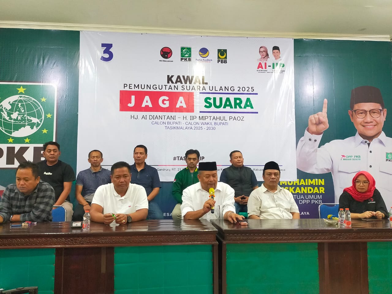 Paslon Nomor Urut 3 dan 1 Siap Gugat PSU Tasikmalaya ke MK