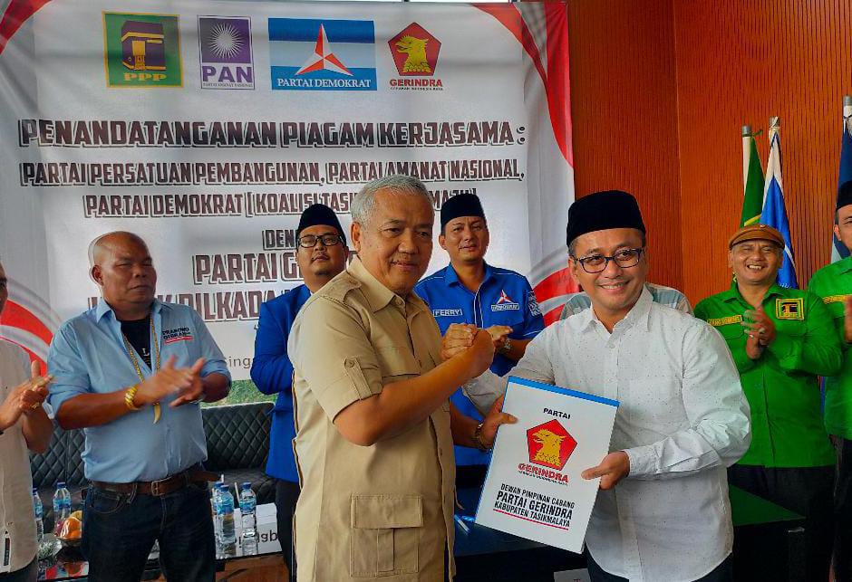 PSU Kabupaten Tasikmalaya, Paslon Nomor 2 Diklaim Menang