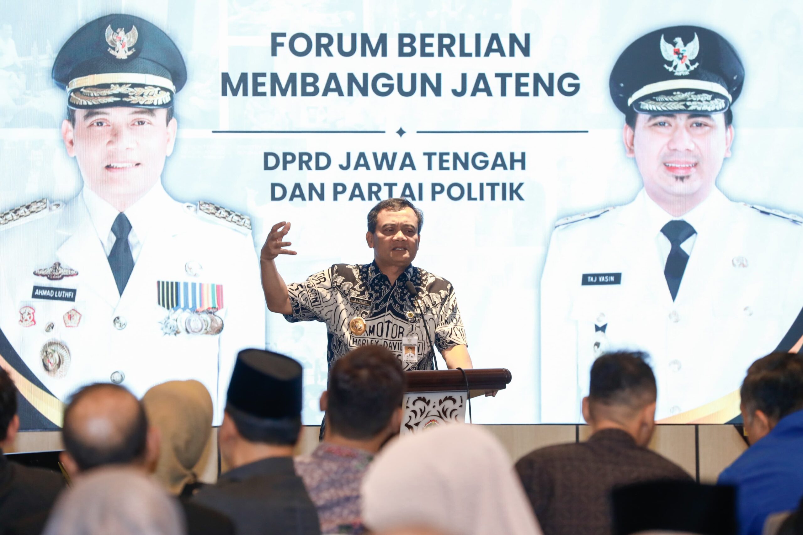 Gubernur Jateng Berharap Bisa Terus Bersinergi dengan DPRD