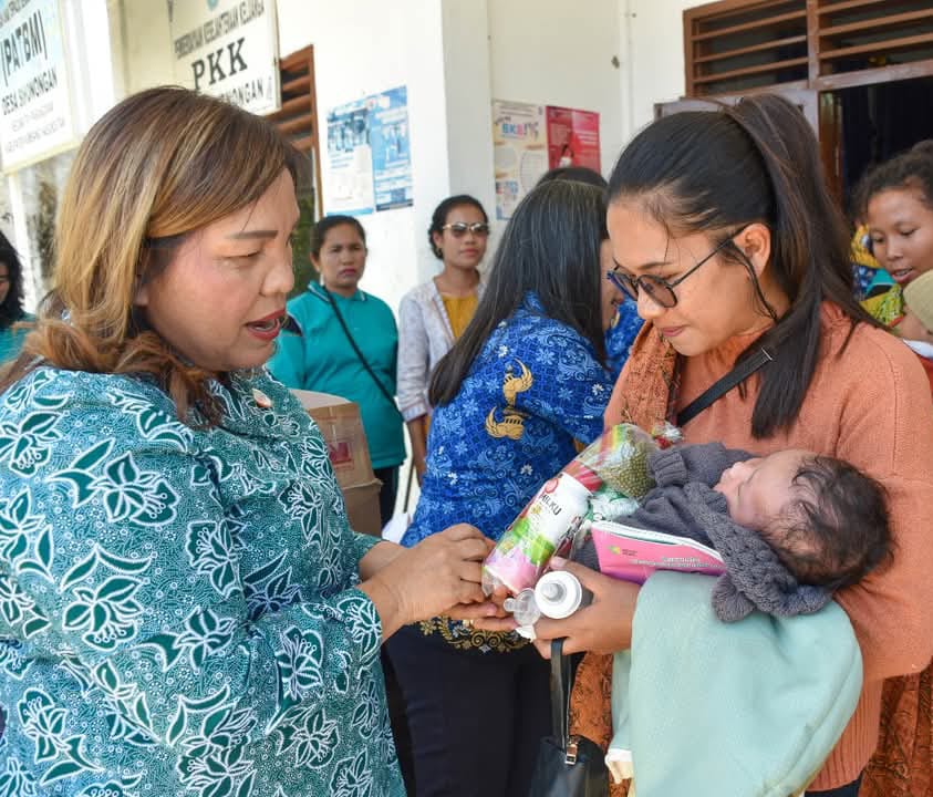 TP PKK Humbahas Genjot Imunisasi Lewat Program Penari
