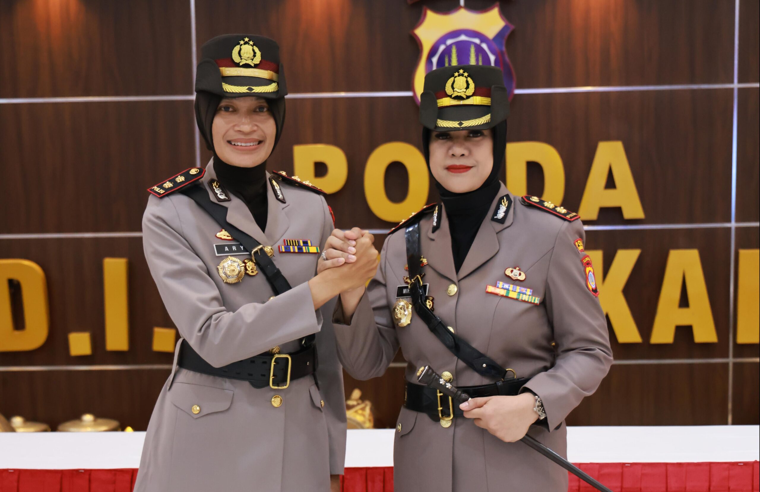 AKBP Miharni Hanapi Resmi Gantikan AKBP Ary Murtini