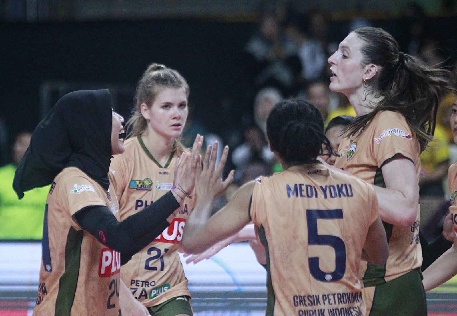 Gresik Petrokimia Petik Kemenangan Pertama di Final Four
