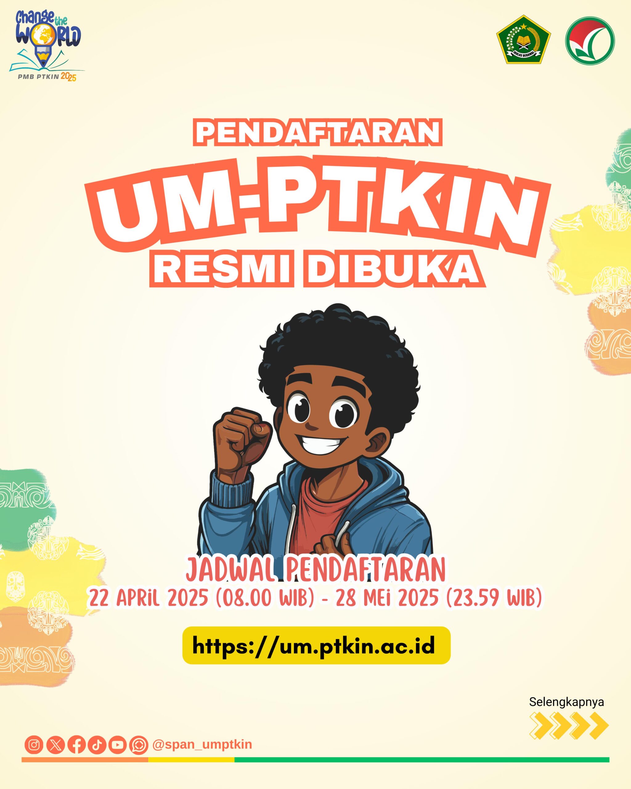 UIN Sunan Kalijaga Buka Penerimaan Mahasiswa Baru UM-PTKIN