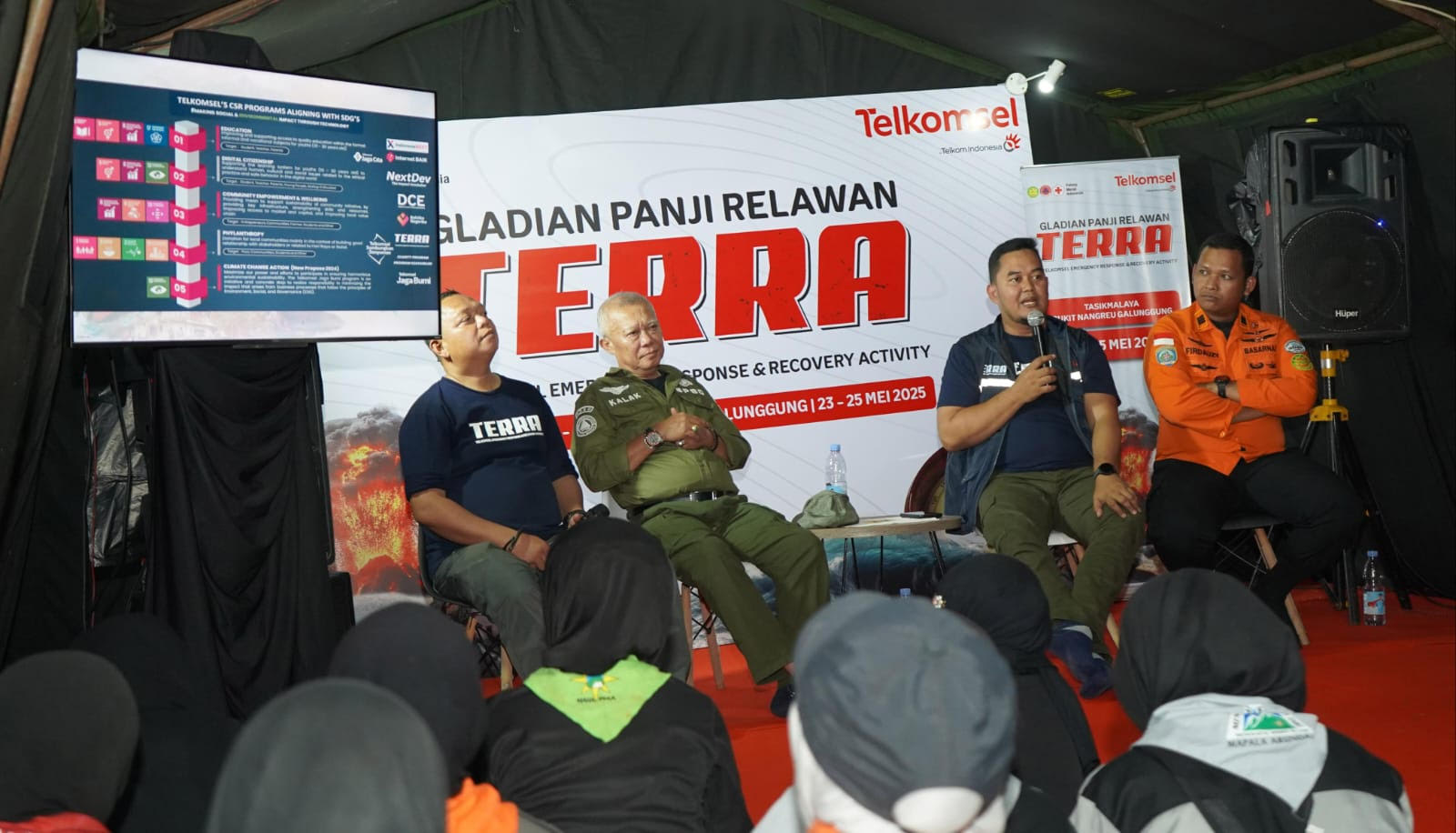 Dorong Kesadaran Masyarakat Hadapi Bencana, Telkomsel Gelar Pelatihan