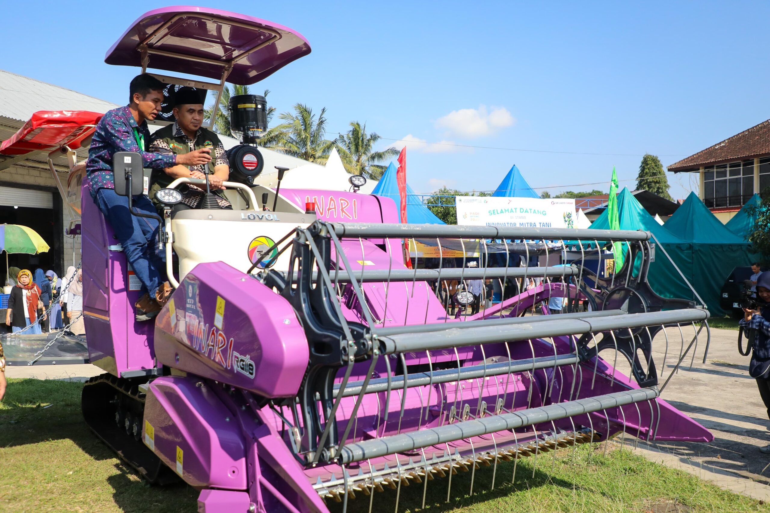 WAKIL Gubernur Jawa Tengah, Taj Yasin mengapresiasi kegiatan PADI 2025 di Agro Center Soropadan, Pringsurat, Kabupaten Temanggung, 18-23 Juli