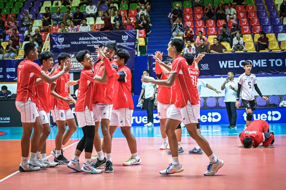Indonesia Bekuk Thailand di Kejuaraan Voli Asia U-16