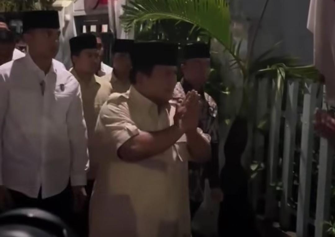 Presiden Prabowo Melayat ke Rumah Duka Affan Kurniawan
