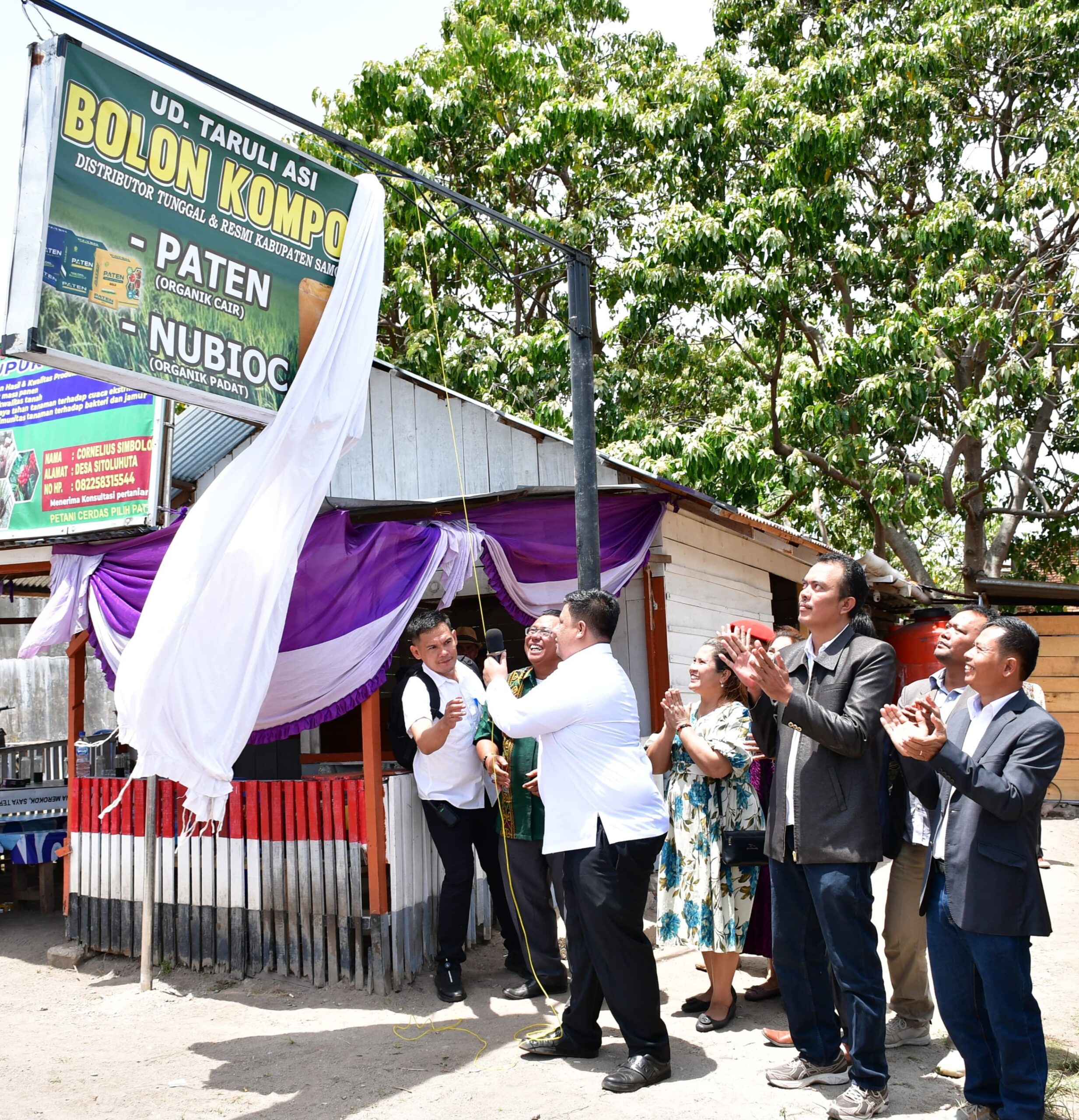Gudang Bolon Kompos Siap Sediakan Pupuk Organik untuk Petani Samosir