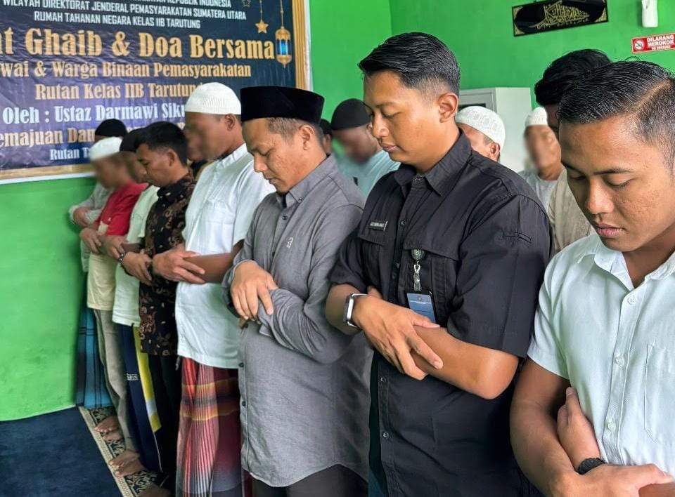 Rutan Tarutung Gelar Doa Bersama Lintas Agama untuk Bangsa