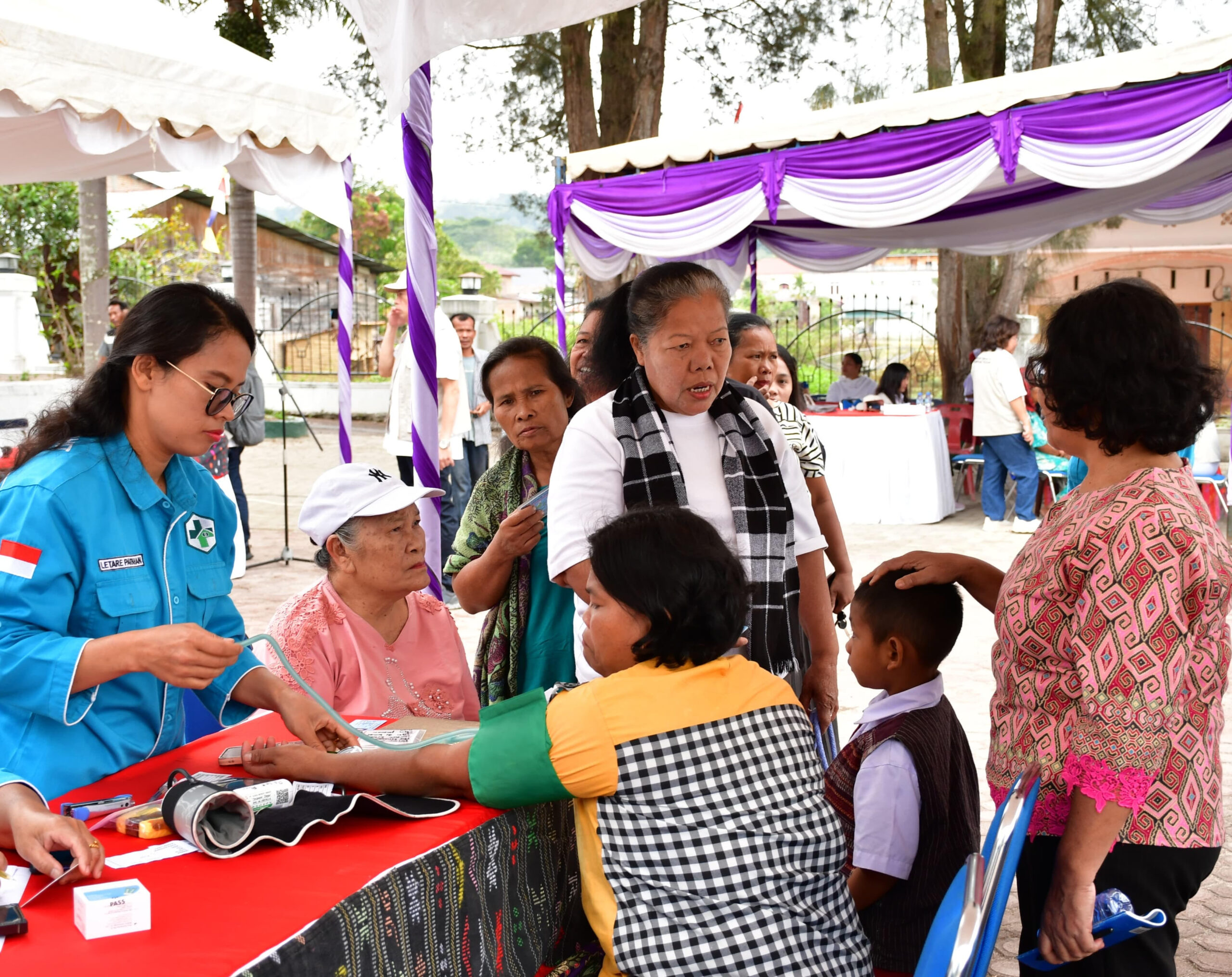 YGPP dan Pemkab Samosir Gelar Pengobatan Gratis