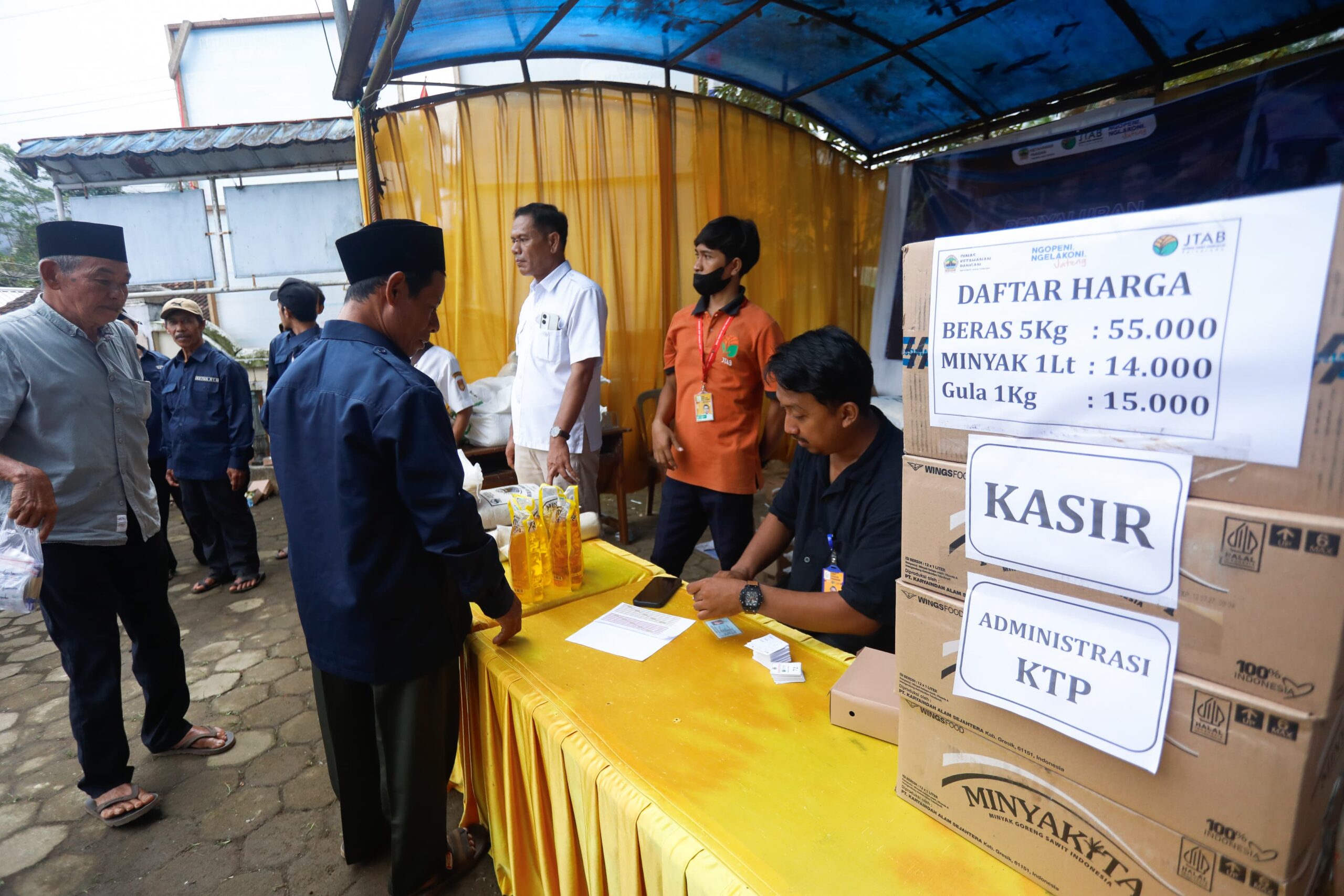 Gerakan Pangan Murah Jateng Raup Rp37 Miliar