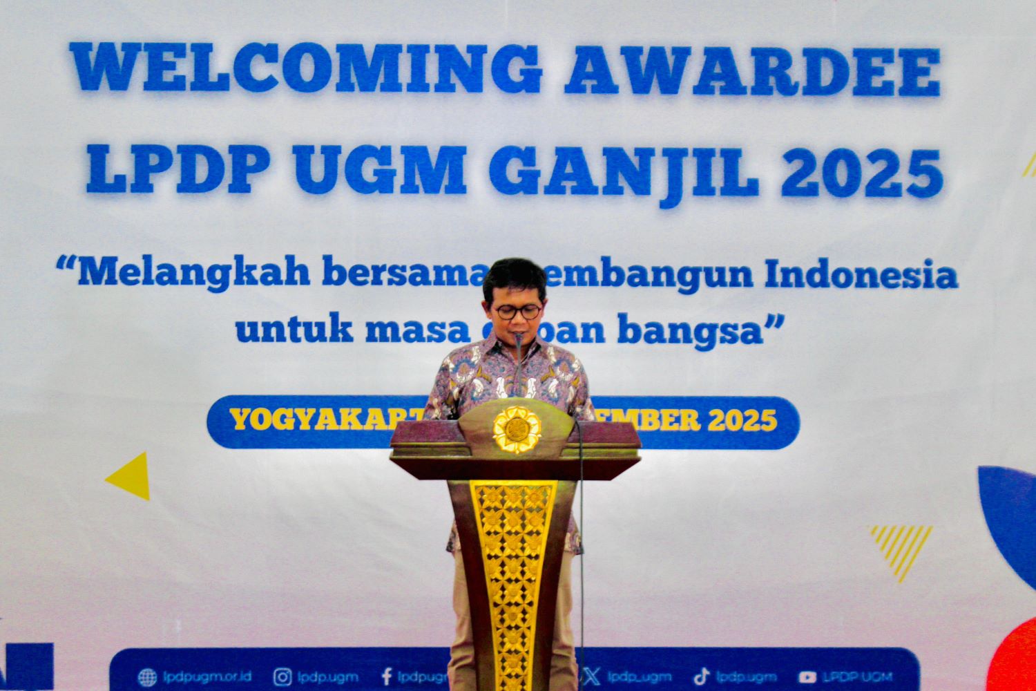 610 Mahasiswa UGM Raih Beasiswa LPDP 2025