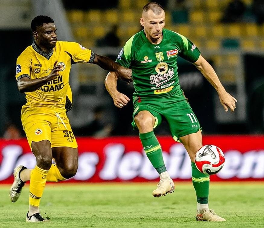 Bekuk Semen Padang, Persebaya Naik ke Posisi 3 Klasemen