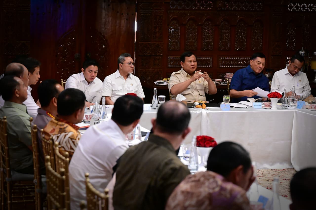 evaluasi MBG jadi pembahasan utama rapat kabinet