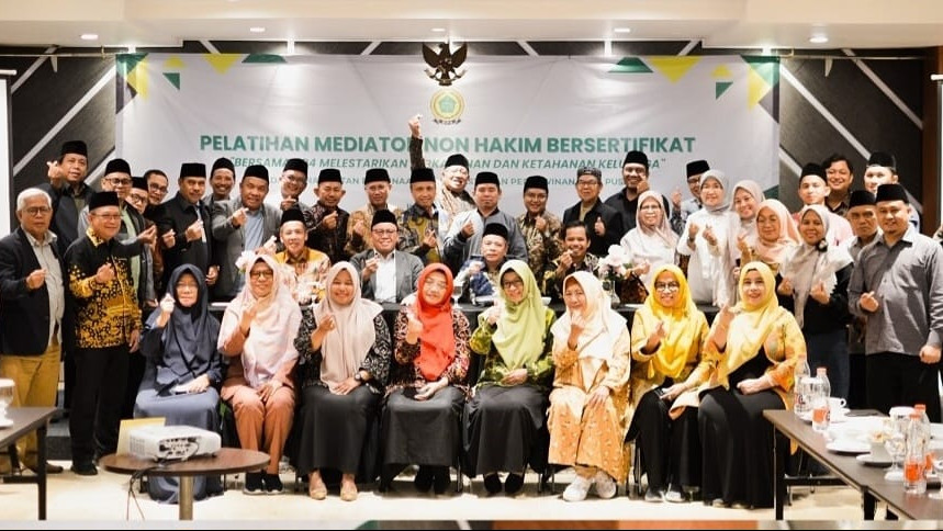 mediator non-hakim dilatih untuk mencegah perceraian pasutri