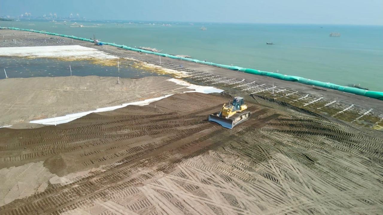 Tanggul Laut Semarang–Demak Solusi Rob, Target Rampung 2027