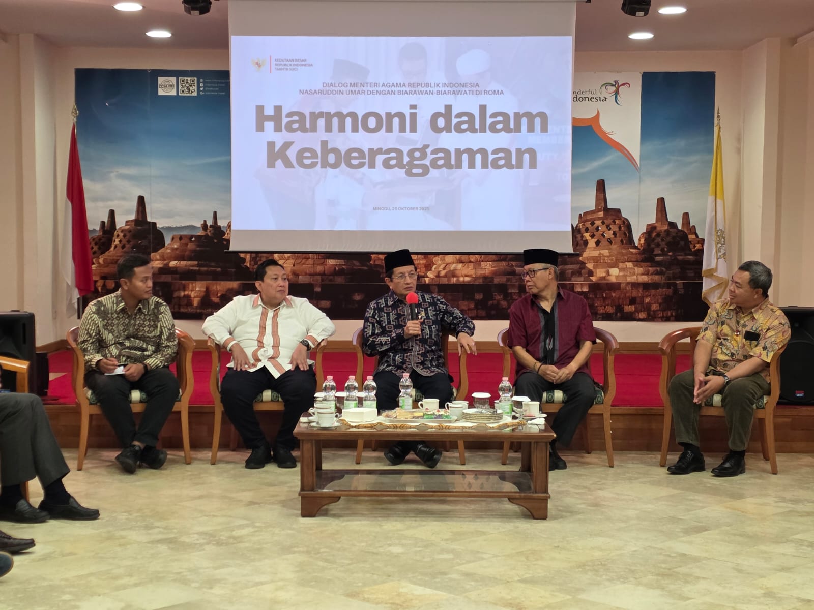 Menag Ajak Teguhkan Cinta dan Kerukunan di Vatikan