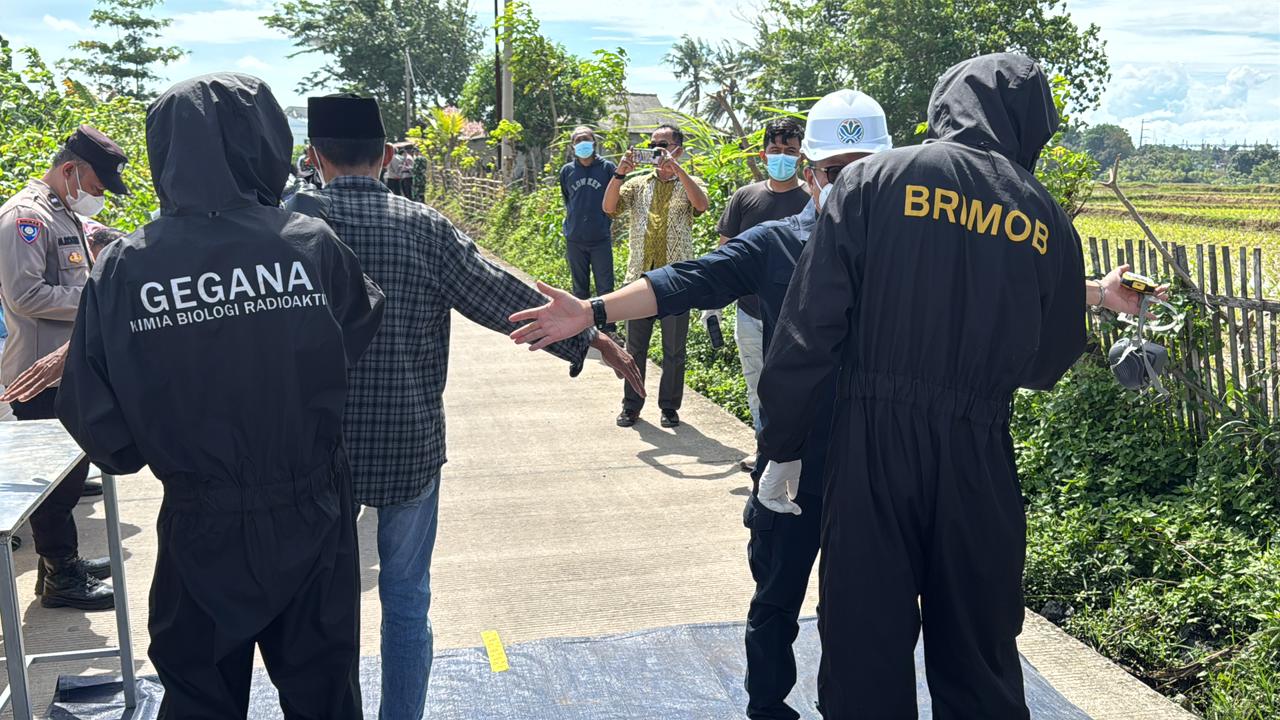 KLH/BPLH Percepat Dekontaminasi Radiasi Cs-137 di Cikande