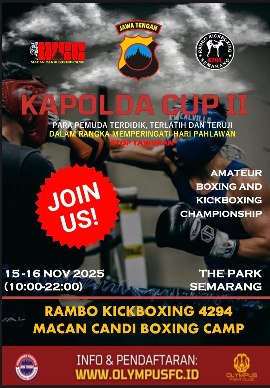 Kapolda Cup 2, Ajang Bela Diri untuk Generasi Muda