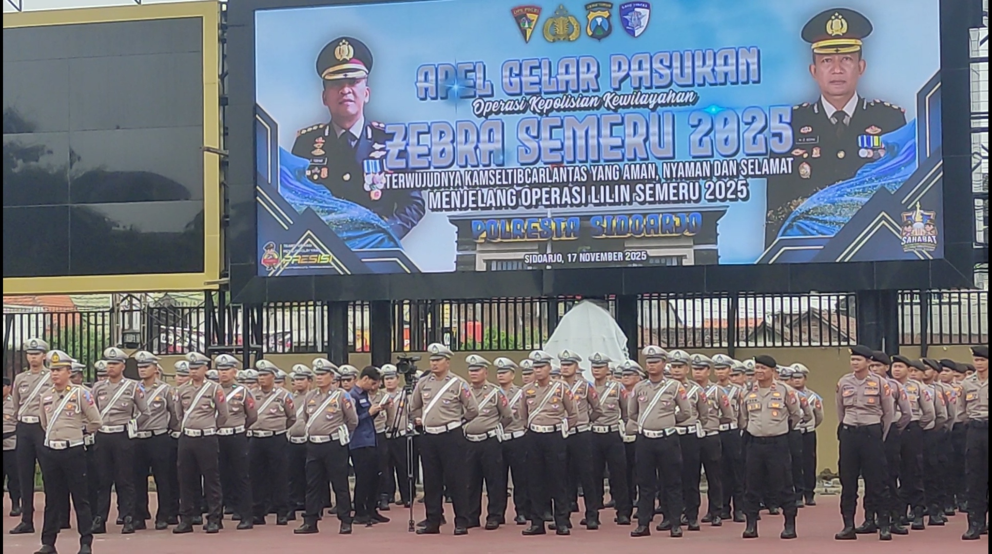 Operasi Zebra Semeru 2025 Resmi Dimulai Hari Ini di Jatim