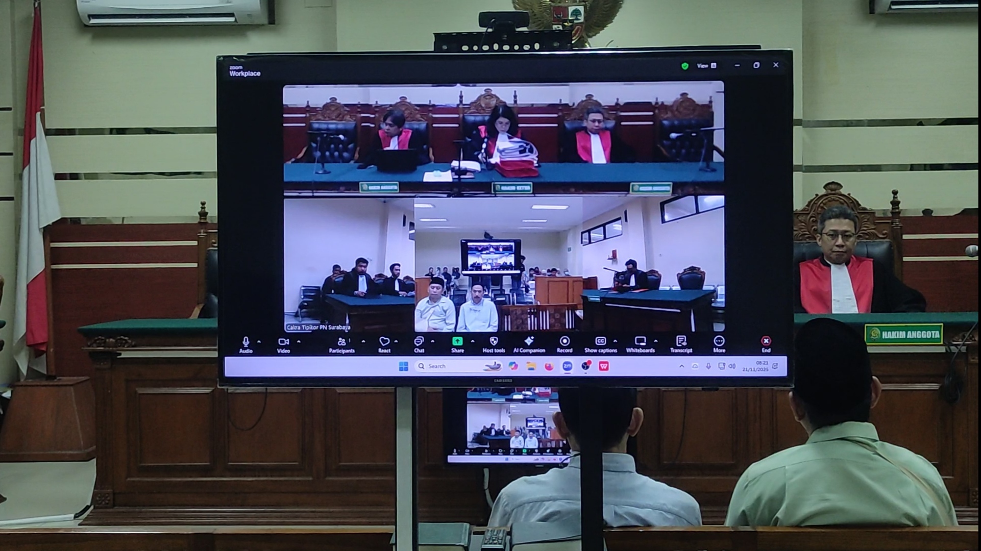 Jaksa Tolak Eksepsi 2 Terdakwa Rusunawa Tambaksawah