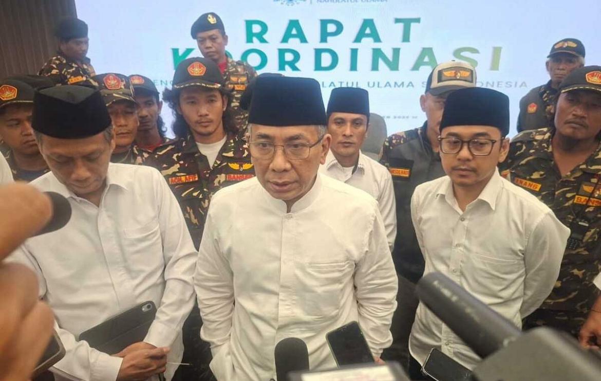 Rais Aam PBNU KH Miftachul Akhyar menegaskan bahwa Gus Yahya bukan ketua umum PBNU