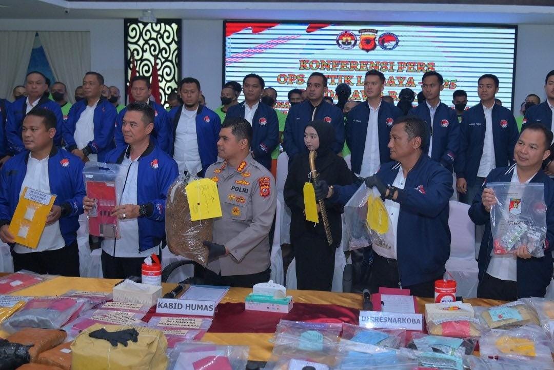 Polda Jabar Tangkap 372 Tersangka Kasus Narkotika