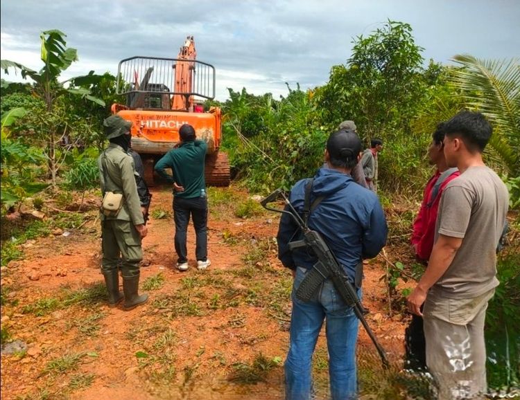 Gakkum Tangkap Pelaku Galian C Ilegal di Taman Nasional Kutai
