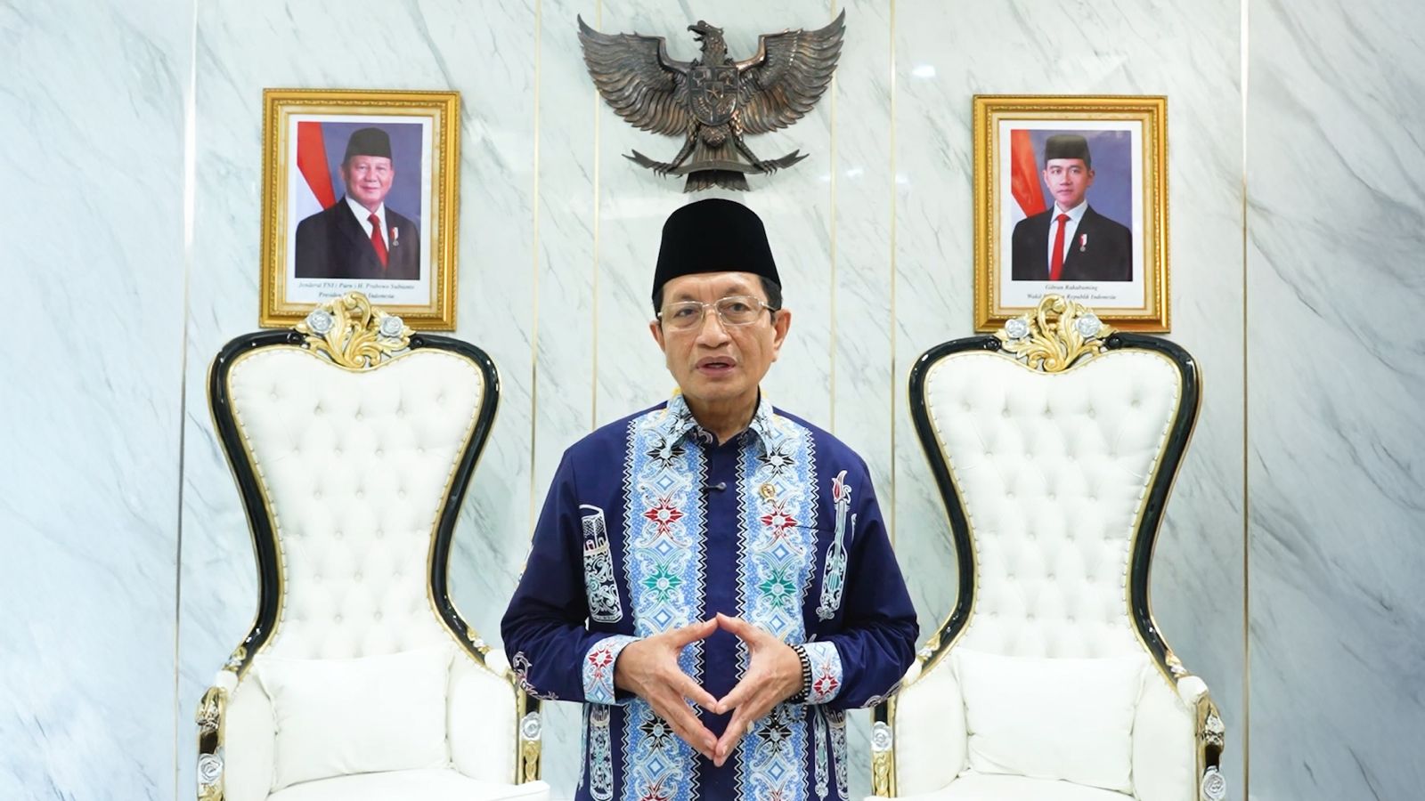 Pesan Natal 2025, Menag Ajak Rawat Keluarga