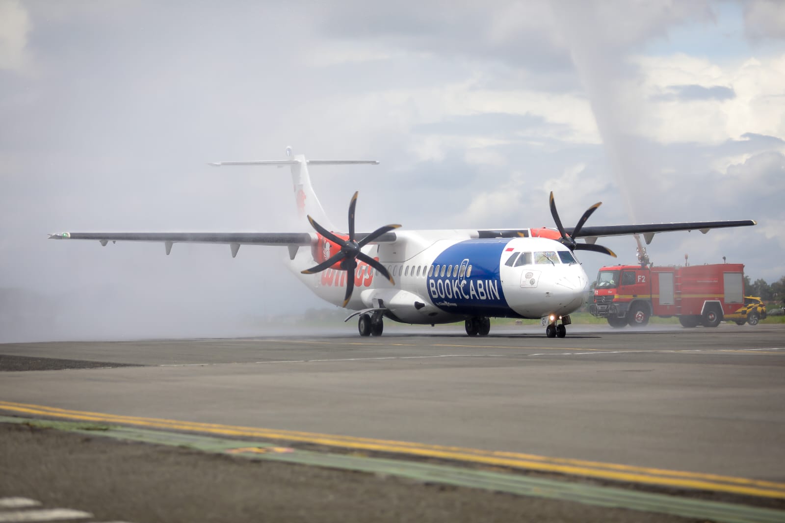 Bandara Husein Kembali Layani Penerbangan Domestik