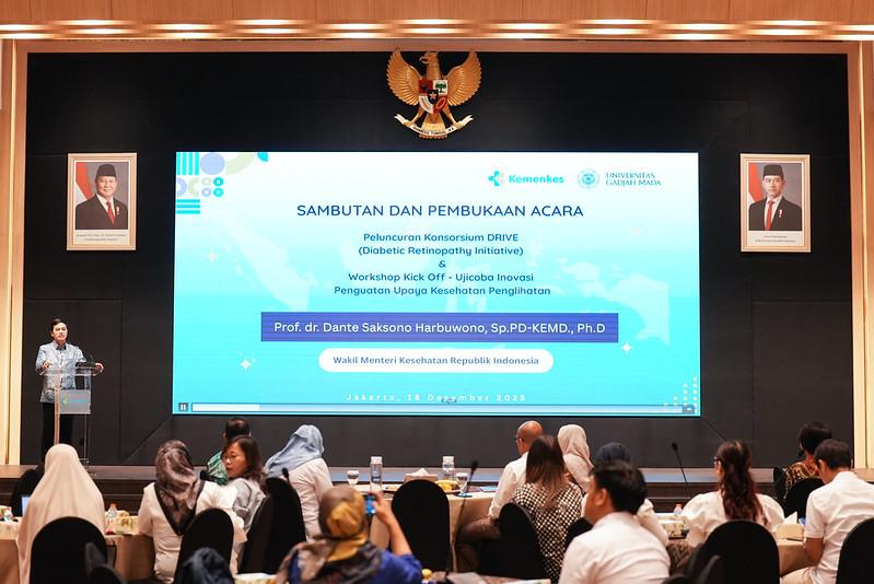 Konsorsium DRIVE Diluncurkan Fokus Retinopati Diabetik