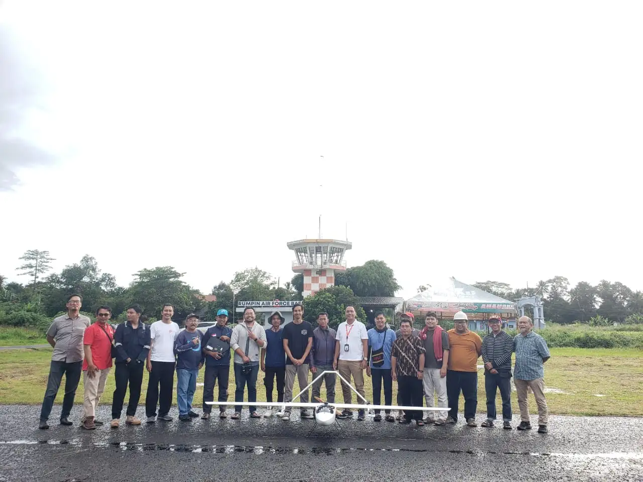 BRIN Uji Terbang Empat Pesawat Tanpa Awak di Bogor