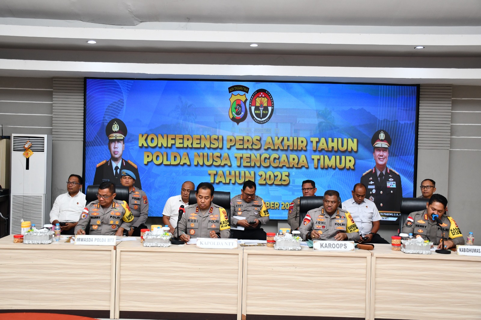 Polda NTT Catat Penurunan Gangguan Kamtibmas 2025