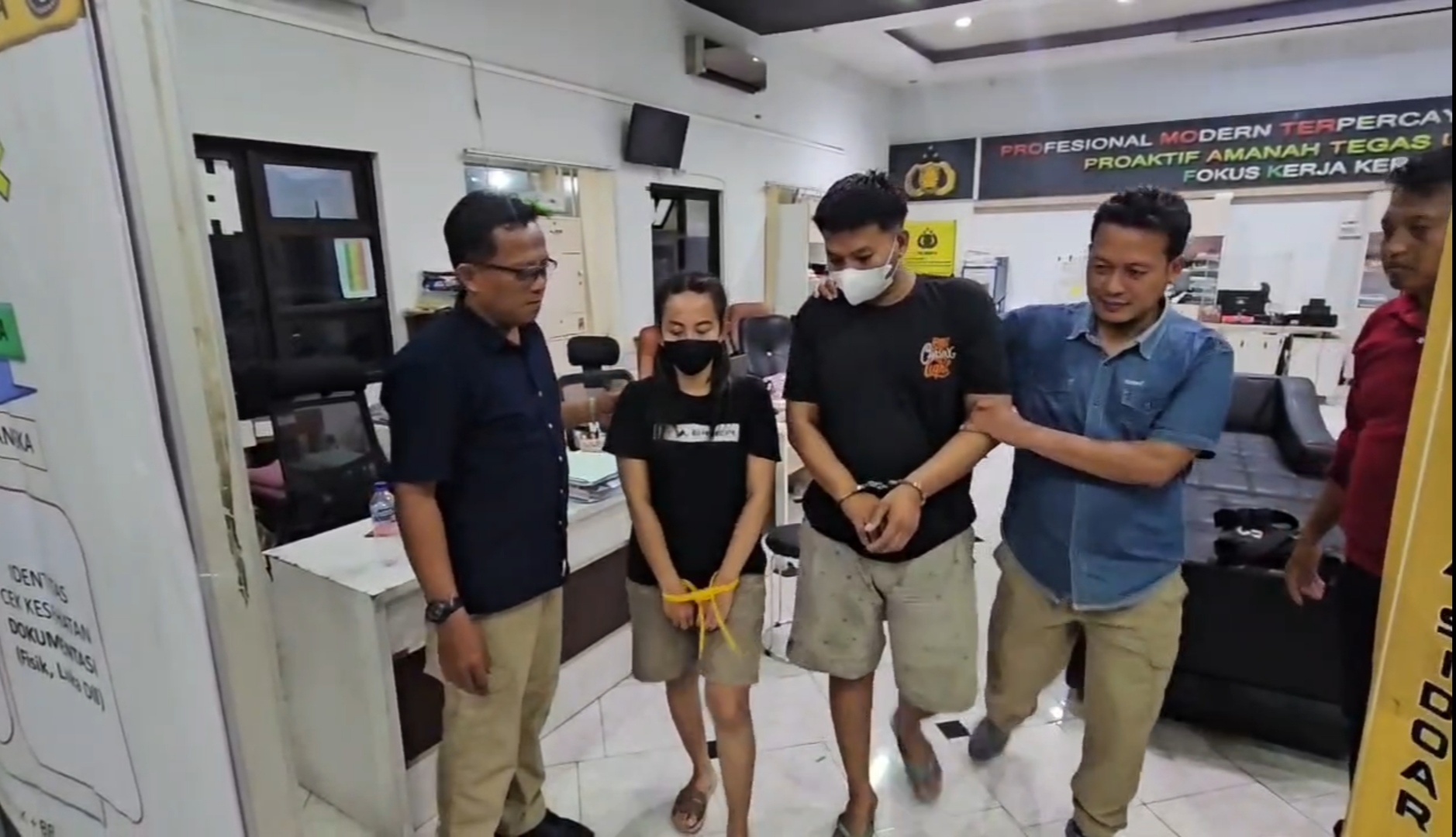 Polisi Ringkus Sepasang Kekasih Pengedar Sabu