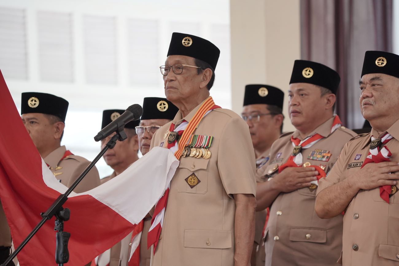 Sultan Tegaskan Tiga Orientasi Transformasi Pramuka