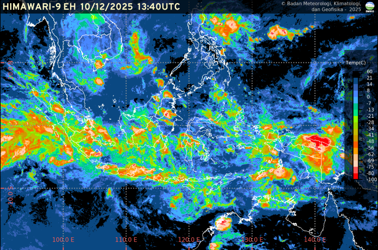 BMKG Pantau Bibit Siklon Tropis 91S, Masyarakat Waspada
